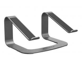 Stalo laikiklis HyperSpace Ergonomic Laptop Stand 16" Space Gray