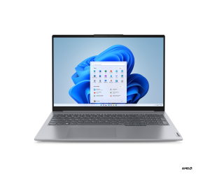 Nešiojamas kompiuteris Lenovo ThinkBook 16 Gen 6 ABP 16 WUXGA AMD R5 7430U/16GB/512GB/AMD Radeon/WIN11 Pro/ENG Backlit kbd/Grey/FP/2Y Warranty