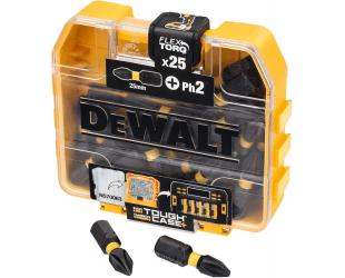 Atsuktuvų antgalių rinkinys DEWALT DT70555T-QZ 25 vnt PH2 25mm mažoje dėžutėje