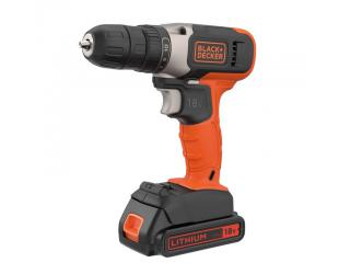 Gręžtuvas BLACK & DECKER BCD001C1-QW 18 V 1.5 Ah Ličio baterija