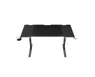 Stalas Genesis Holm 140 RGB, modulinis, žaidimų, stačiakampis, 140 cm