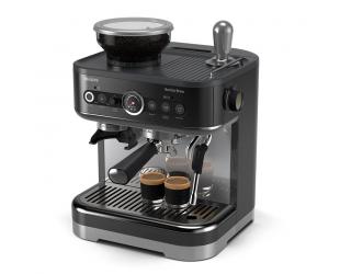 Kavos aparatas Philips PSA3218/10 Barista Brew, pusiau automatinis, 15 barų pompos slėgis, integruotas pieno putų plakiklis, 1350 W, juodas