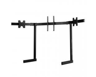 Stovas Next Level Racing ELITE Free Standing Triple Monitor Stand, visiškai reguliuojamas ir pritaikomas, 21-43", juodas
