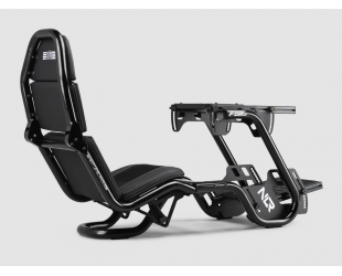 Lenktynių simuliatoriaus kabina Next Level Racing F-GT Pro Formula ir GT Black Edition, juoda