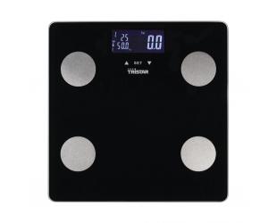 Svarstyklės Tristar WG-2442, maksimalus svoris (talpa) 150 kg, tikslumas 100 g, kūno masės indekso (KMI) matavimas, juodos