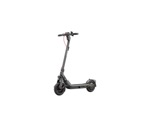 Elektrinis paspirtukas Segway E3 Pro E, 800 W, iki 25 km/h, 10", sidabrinis ir pilkas.