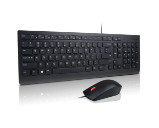 Klaviatūra ir pelė Lenovo Essential Wired Keyboard and Mouse Combo AI Nordic