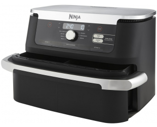 Karšto oro gruzdintuvė NINJA AF500EU Foodi FlexDrawer, galia 2470 W, talpa 10.4 L, juoda