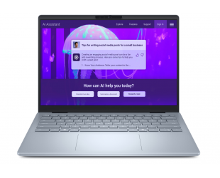 Nešiojamas kompiuteris Dell Plus 14, 14", 2.5K, Intel Core Ultra 7, 16GB, 512GB SSD, Intel Arc Graphics, Windows 11 Pro, ledo mėlynas.
