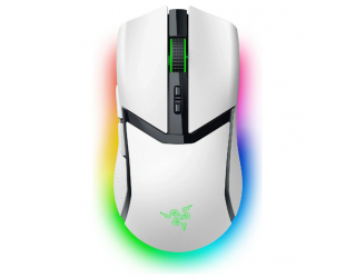 Pelė Razer Cobra Pro, belaidė/su laidu, 2.4 GHz, USB-C, balta