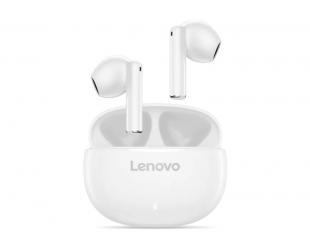 Ausinės Lenovo E310, su įmontuotu mikrofonu, Bluetooth, baltos