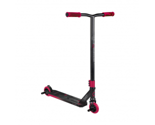 Paspirtukas Globber GS 540, triukams, juodas/raudonas