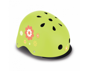 Šalmas Globber Elite Lights, XS/S (48-53cm), žalias