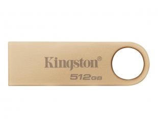 USB atmintinė Kingston DataTraveler SE9 G3, 512GB, USB 3.2 Gen 1, auksinė