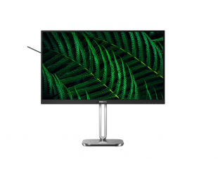 Monitorius Philips 27B2G5500, 27 in, IPS, QHD 2560x1440 at 100 Hz, aukščio reguliavimas, pasukimas (rotacija), pasvirimas, garsiakalbiai.