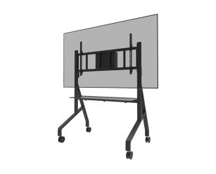 Stovas Neomounts FL50-575BL1, reguliuojamas aukštis, 65-110", maksimali apkrova 125 kg, juodas