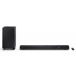 Garso sistema Sharp HT-SBW53121, 3.1.2 Dolby Atmos/DTS:X, 550 W, Bluetooth, belaidis ryšys, juoda