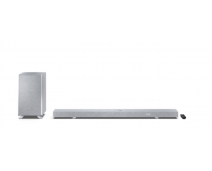 Garso sistema Sharp HT-SBW55121, 5.1.2 Dolby Atmos/DTS:X, 650 W, Bluetooth, belaidis ryšys, sidabrinė.