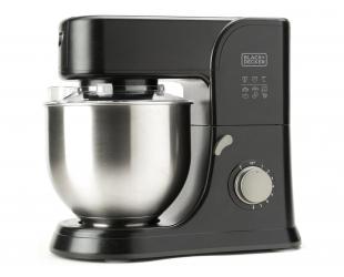 Virtuvinis kombainas Black & Decker ES9130080B, 1000 W, 8 greičio nustatymai, dubens talpa 5,2 litro, juoda