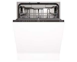 Indaplovė Gorenje GV16D5, pilnai integruota, plotis 59.8 cm, aukštis 81.6 cm, klasė D, Eco programa, talpa 16, juoda.