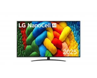 Televizorius LG 65NANO81A3A, 65", 165 cm, 4K UHD (2160p), webOS