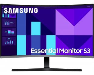 Monitorius Samsung Essential S3, VA, Full HD (1080p) 1920x1080 100 Hz, 250 cd/m², HDMI, VGA, pakreipiamas.