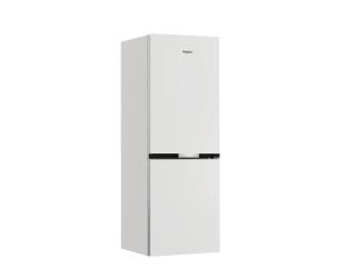 Šaldytuvas Whirlpool WHK 25364 W4E, laisvai pastatomas, 186.5 cm, šaldiklis apačioje, 210 l, 106 l, automatinis atitirpinimas, klasė E, baltas