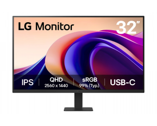 Monitorius LG 32U631A-B, IPS, QHD 2560x1440 100 Hz, 250 cd/m²