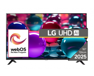 Televizorius LG 50UA73003LA, 50" 127 cm 4K UHD (2160p) webOS