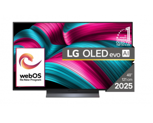 Televizorius LG OLED48C51LA, 48", 122 cm, 4K UHD (2160p), webOS