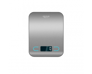 Virtuvės svarstyklės Cecotec CookControl, maksimali talpa 5 kg, gradacija 1 g, ekrano tipas LCD