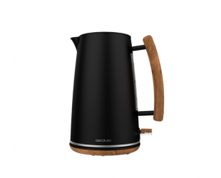 Virdulys Cecotec ThermoSense 400, elektrinis, 3000 W, 1.7 L, nerūdijantis plienas/BPA, 360° pasukama bazė, juodas.
