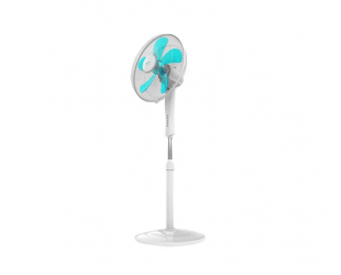Ventiliatorius Cecotec EnergySilence 530 Power Connected, stovas, skersmuo 40 cm, greičių skaičius 3, sukamasis judėjimas, 50 W, nuotolinis valdymas, baltas.