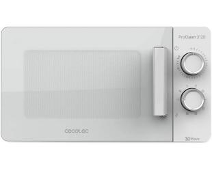 Mikrobangų krosnelė Cecotec ProClean 3120, laisvai pastatoma, 20 L, 700 W, grilis, balta