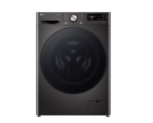 Skalbyklė-džiovyklė LG F4DR711S2BA, A/D, priekinis pakrovimas, 11 kg, 1400 RPM, 57x60 cm, TFT ekranas, džiovinimas 6 kg, garų funkcija, Wi-Fi, juoda.