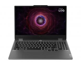 Nešiojamas kompiuteris Lenovo LOQ 15ARP9, 15.6 FHD AMD R7 7435HS/24GB/512GB/NVIDIA GF RTX 4050 6GB/WIN11 Home/Nordic apšviesta klaviatūra, pilkas