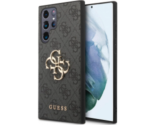 Dėklas GUESS Samsung Galaxy S24 Ultra, TPU/PC, juoda