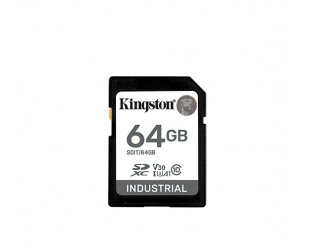 Atminties kortelė Kingston 64GB, SDHC/SDXC, greičio klasė 10, UHS-I, U3, V30, A1
