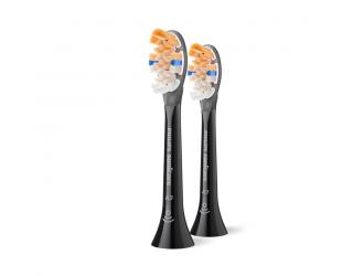 Dantų šepetėlio antgaliai Philips Sonicare Premium All-in-One HX9092/88, suaugusiems, juodos.
