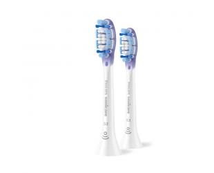 Dantų šepetėlio antgaliai Philips Sonicare Premium Gum Care HX9052/87, suaugusiems, 2 Dantų šepetėlio antgaliai, baltos.