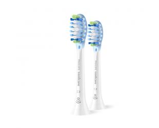 Dantų šepetėlio antgaliai Philips Sonicare Premium Plaque Defence HX9042/87, suaugusiems, 2 vnt., baltos