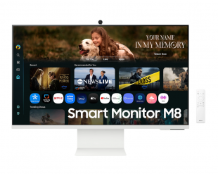 Monitorius Samsung LS32FM801UUXDU, 32 in, 4K 3840x2160 60 Hz, 400 cd/m²