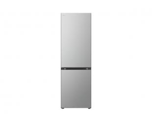 LG GBV21L0EPY Refrigerator, E, Free-standing, Combi, Height 1.86 m, Net fridge 234 L, Net freezer 110 L, Silver