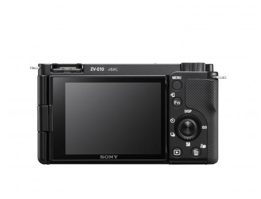 Fotoaparatas SONY ZV-E10BDI, vaizdo tinklaraščių kamera