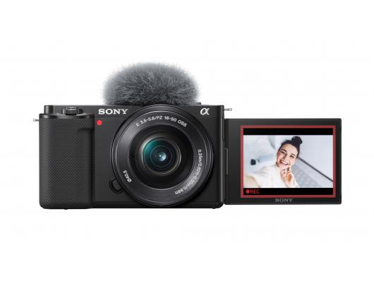 Fotoaparatas SONY ZV-E10LBDI, vaizdo tinklaraščių kamera