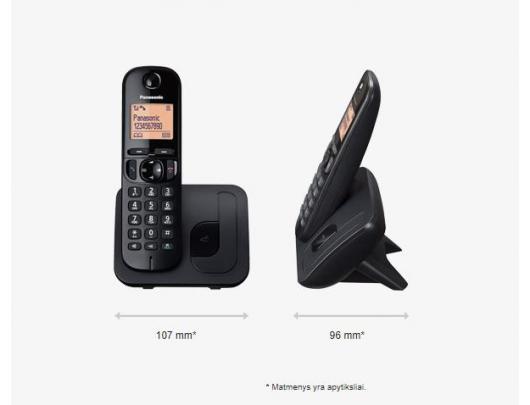 Telefonas PANASONIC KX-TGC210FXB (j)