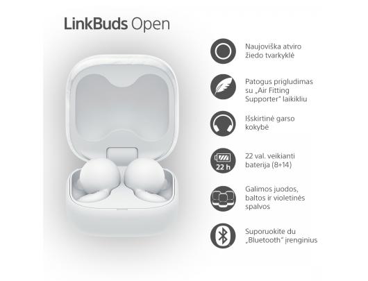 Ausinės SONY WF-L910W LinkBuds Open