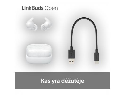 Ausinės SONY WF-L910W LinkBuds Open