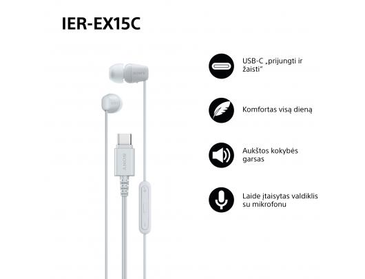 Ausinės SONY IER-EX15CW