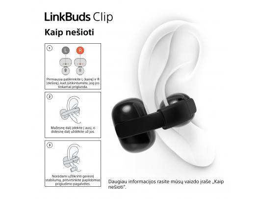 Ausinės SONY WF-LC900V LinkBuds Clip